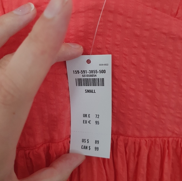 BNWT Abercrombie & Fitch Knotted Maxi Dress - Picture 3 of 4